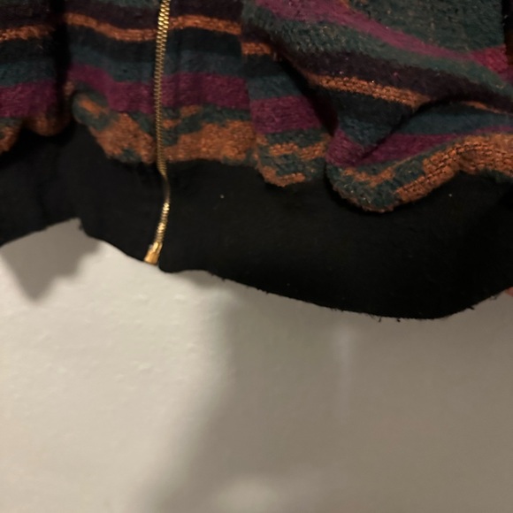 Vintage Circle T Aztec Mens Southwest Bomber Jacket - Picture 6 of 11